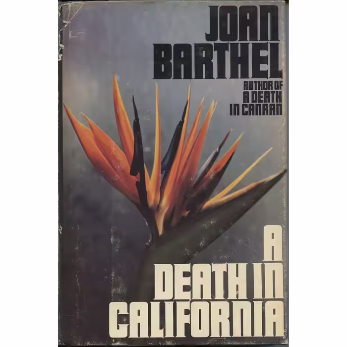 کتاب زبان اصلی A Death in California اثر Joan Barthel انتشارات Congdon