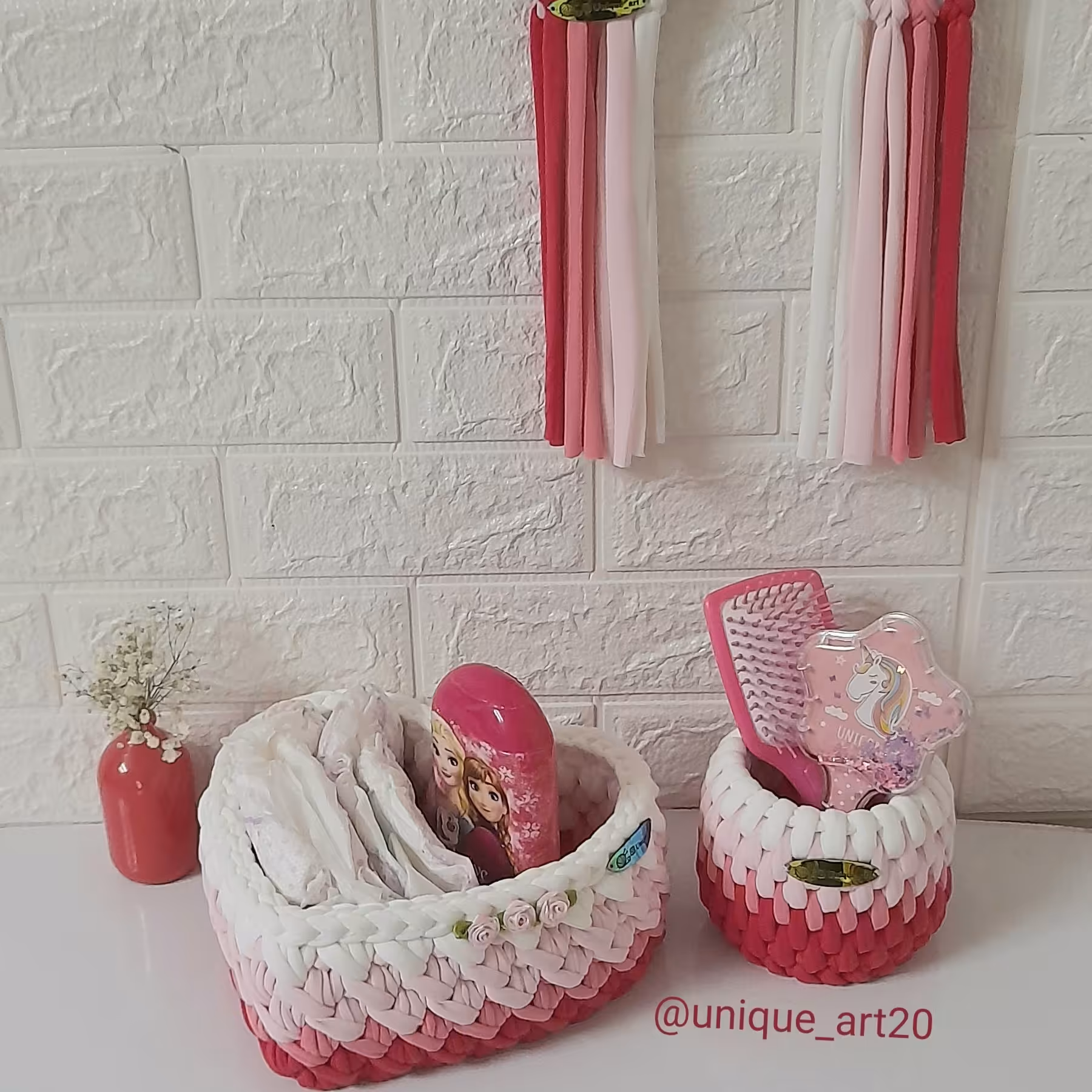 سبد تریکو.سبدتریکو.باکس تریکو.سیسمونی.تریکو بافی.سبدتریکو دخترانه.سبد تریکو.سبد قلبی تریکو