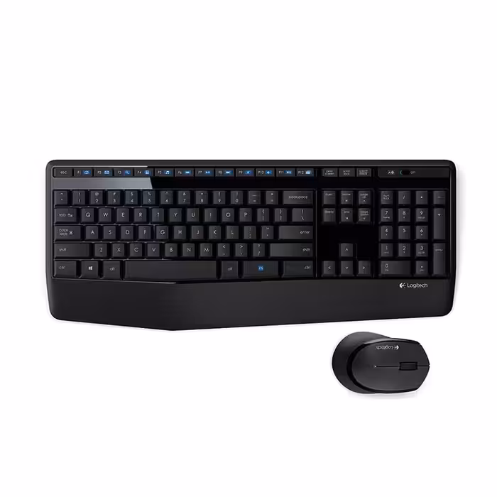 کیبورد و ماوس بی سیم لاجیتک Logitech wireless keyboard and mouse MK345