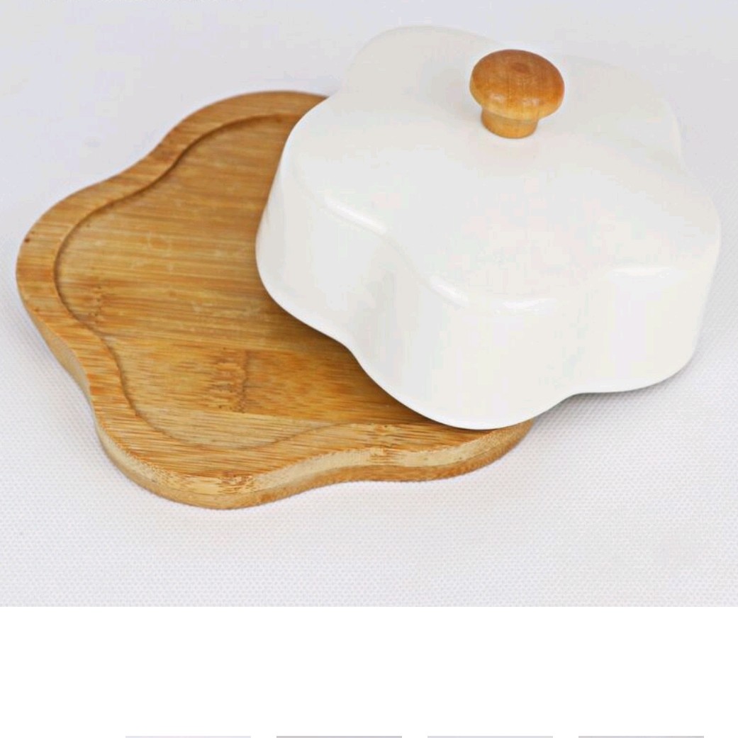 کره خوری چوب سرامیک وارداتی طرح گل 