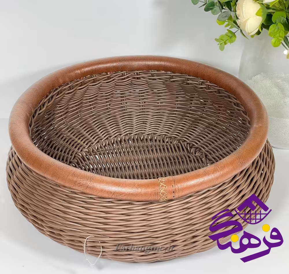 سبد بافت زيبا خوشه چين 1