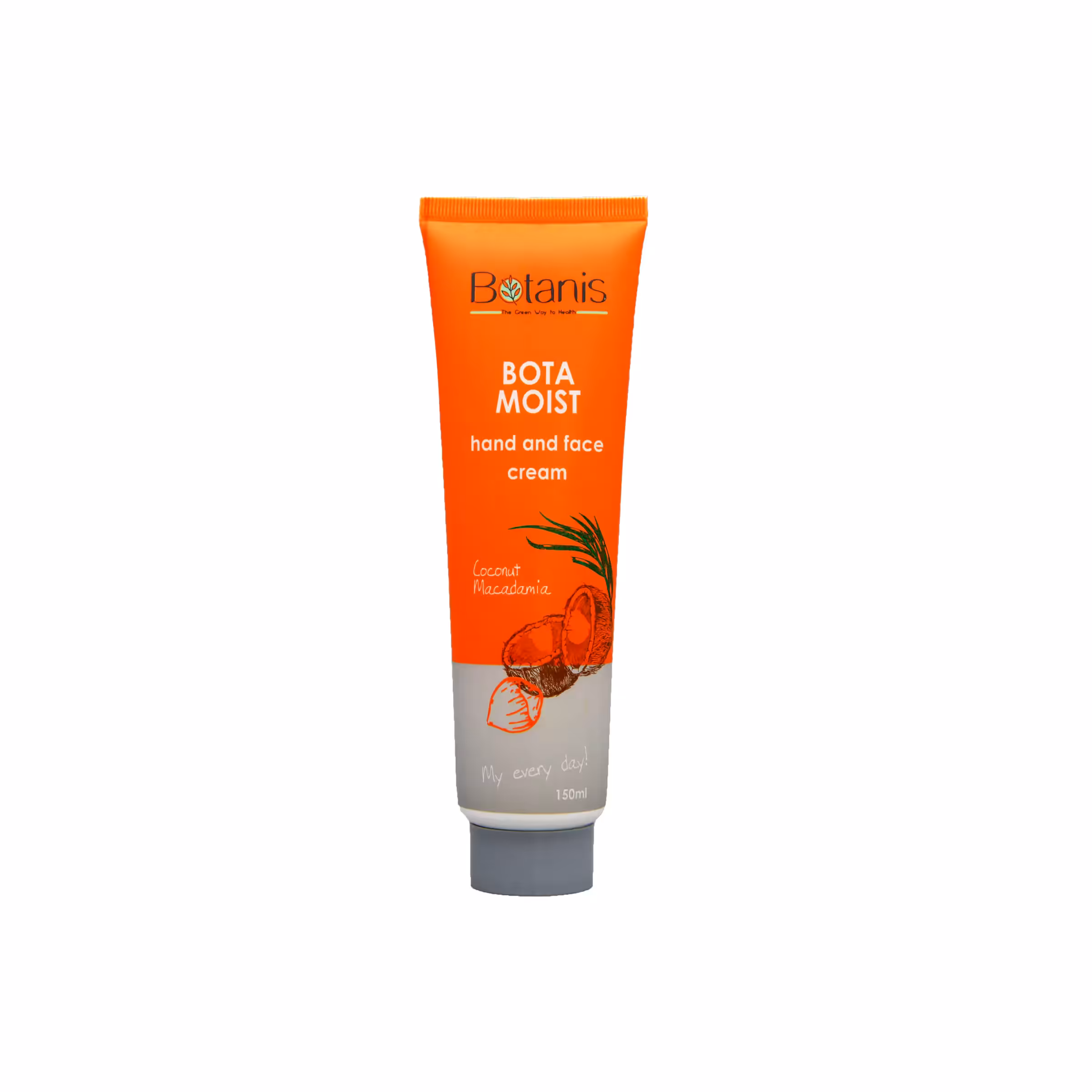 کرم مرطوب کننده دست و صورت بوتانیس (حاوی نارگیل و ماکادمیا)