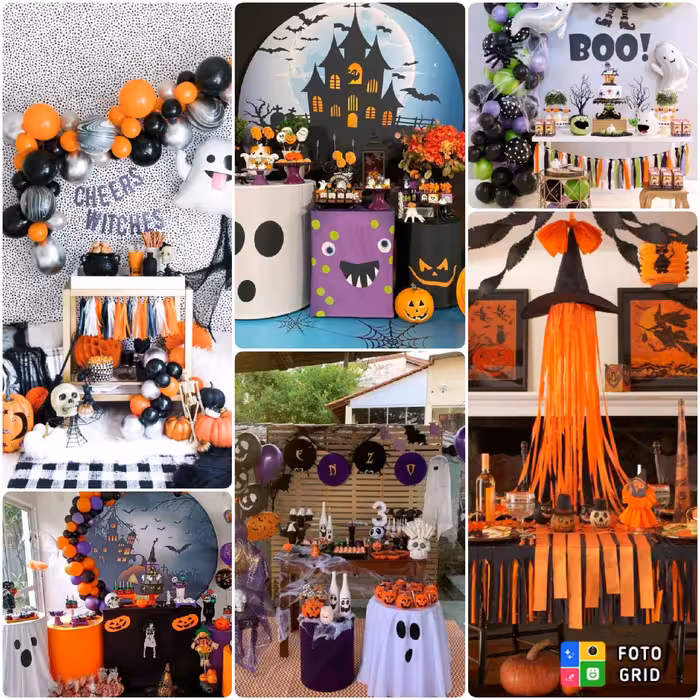 ادیت عکس بچه ها با تم هالووین،تغییر پس زمینه و جایگذاری سر