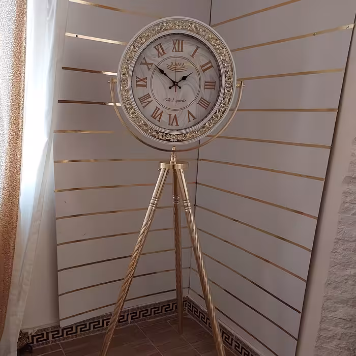 ساعت ایستاده  راما پایه فلزی کد 27 راما تولیدی مظفری 