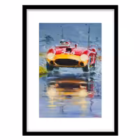 قیمت و خرید تابلو دکوراتیو مدل نقاشی خودرو کلاسیک کد 1208