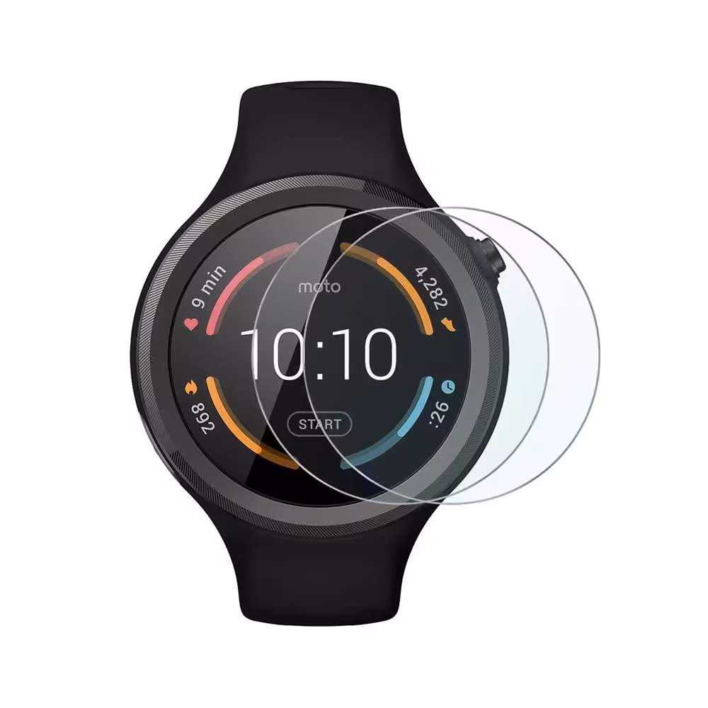محافظ صفحه نمایش شیشه ای ساعت موتورولا Moto 360 Sport