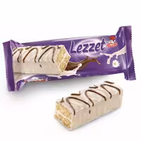 کیک لایه ای روکش دار سفید لذت ایسترم بسته 24 تایی