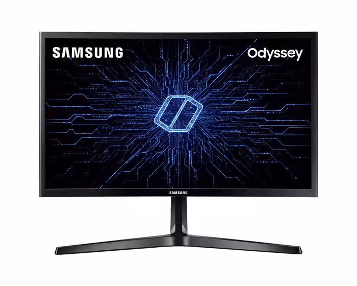 مانیتور خمیده گیمینگ 144Hz سامسونگ مدل LC24RG50 سایز 24 اینچSamsung LC24RG50 Gaming 24" Curved