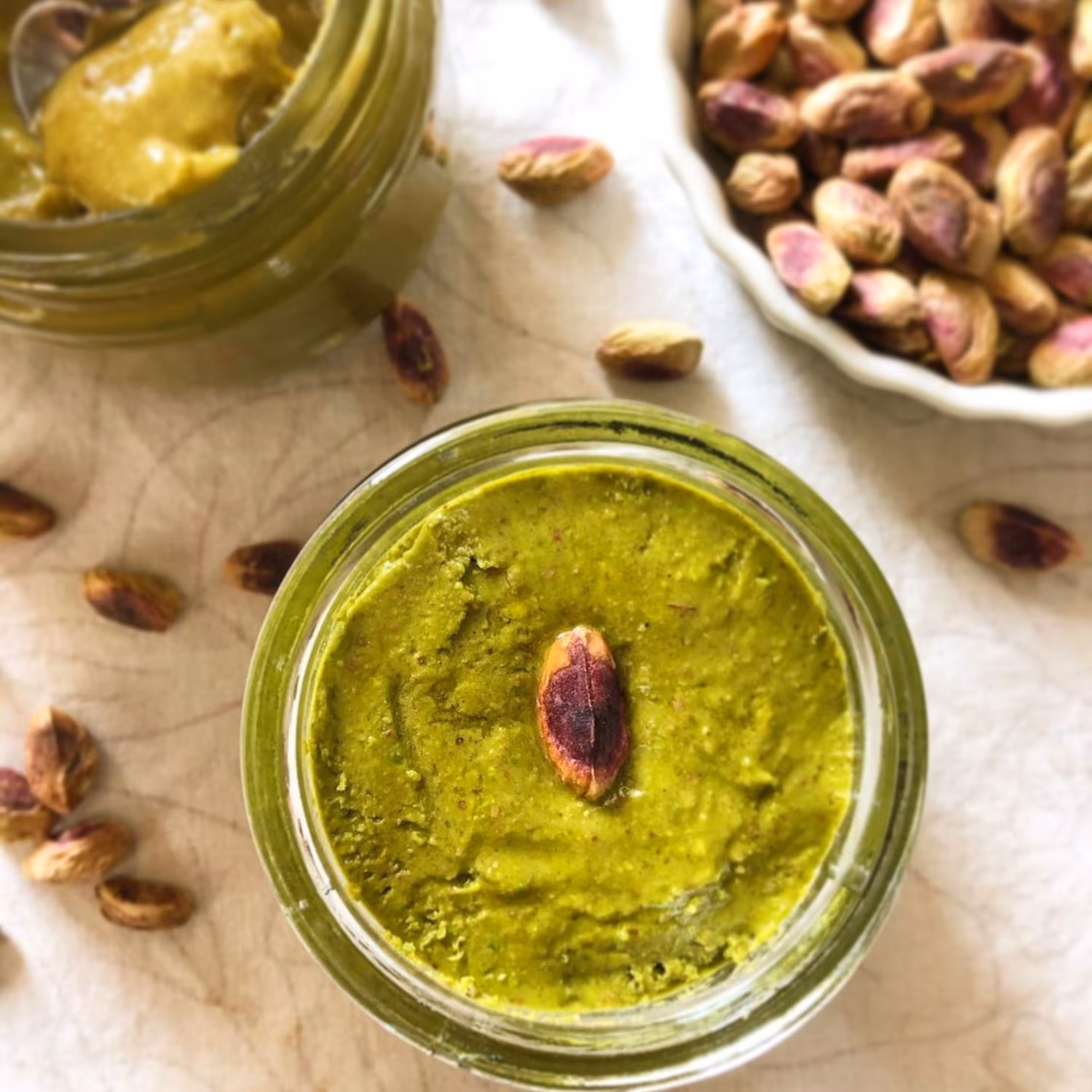 کره پسته خالص ظرف 500 گرمی