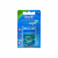 نخ دندان نعنایی ساتین تیپ ( پهن ) 25 متر اورال بی - OralB