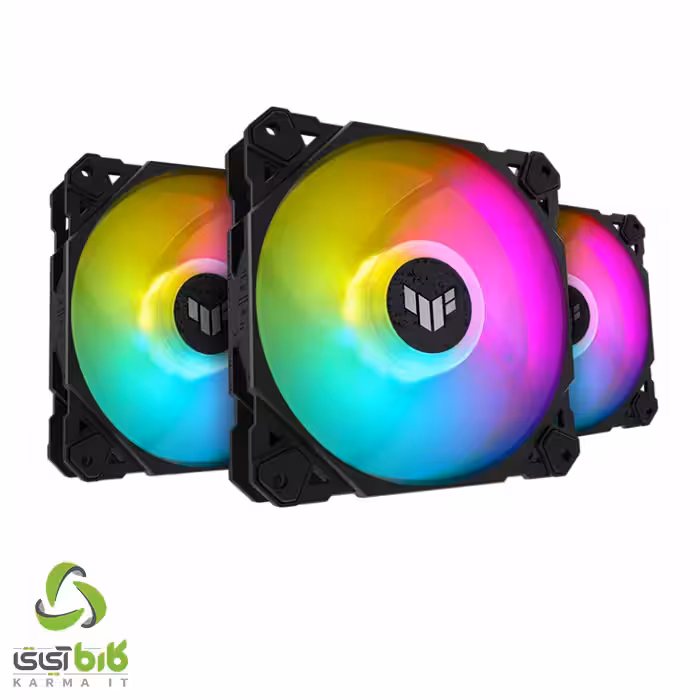 فن کیس ایسوس مدل TUF Gaming TF120 ARGB 3in1 - فروشگاه کارما آی‌تی