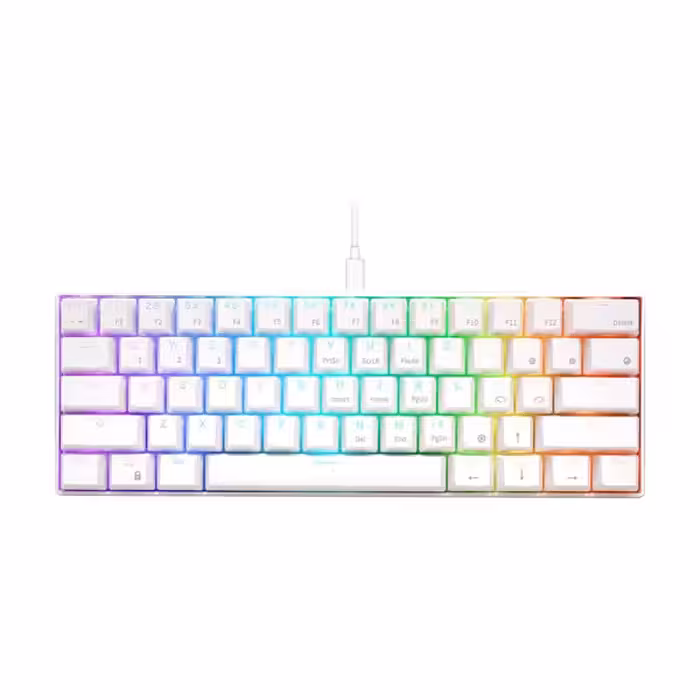 کیبورد مخصوص بازی ردراگون مدل Fizz K617 white