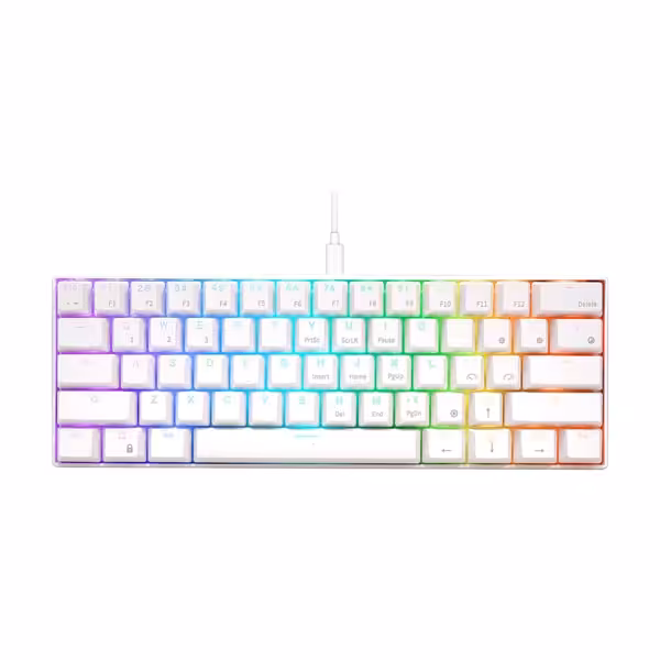 کیبورد مخصوص بازی ردراگون مدل Fizz K617 white