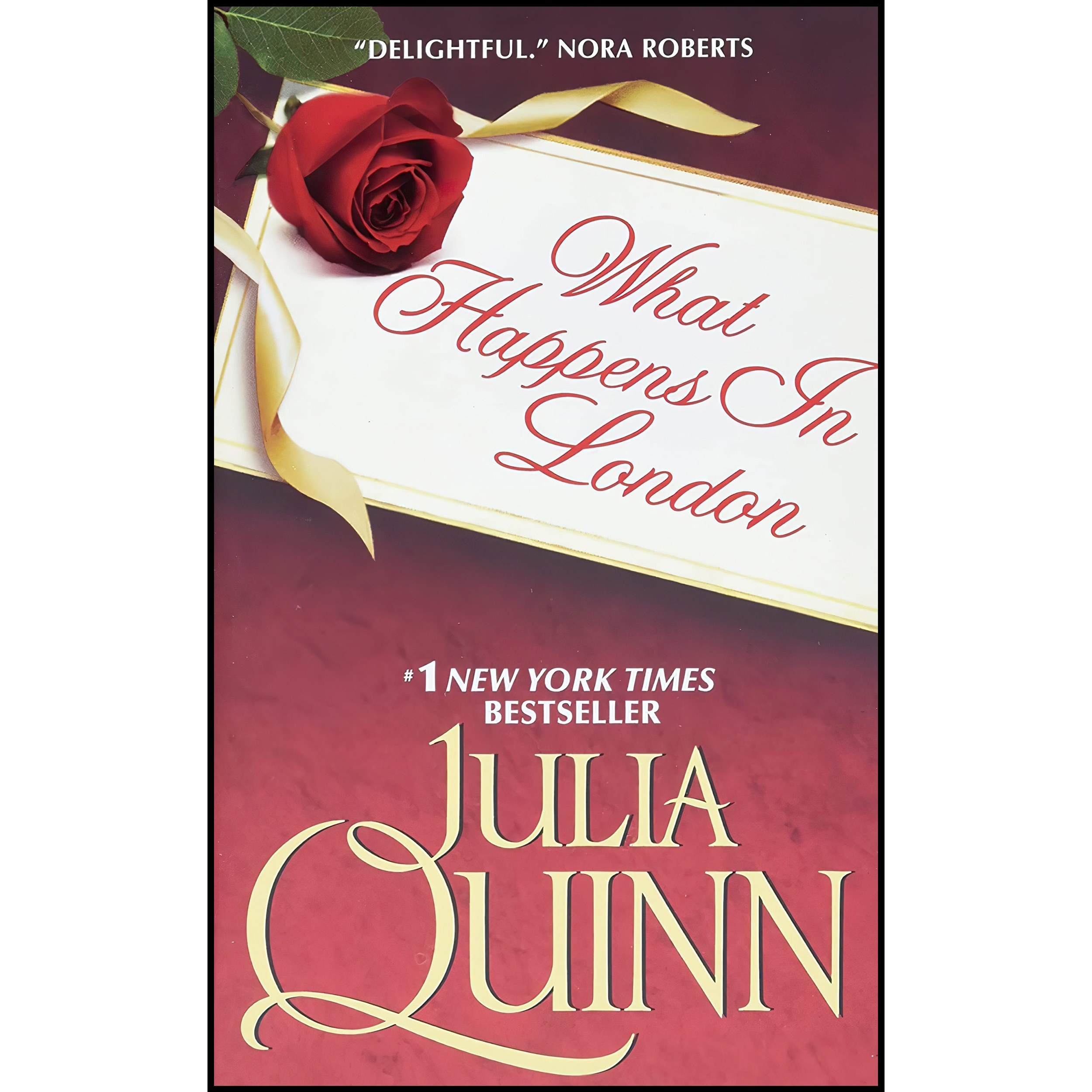کتاب زبان اصلی What Happens in London اثر Julia Quinn انتشارات Avon