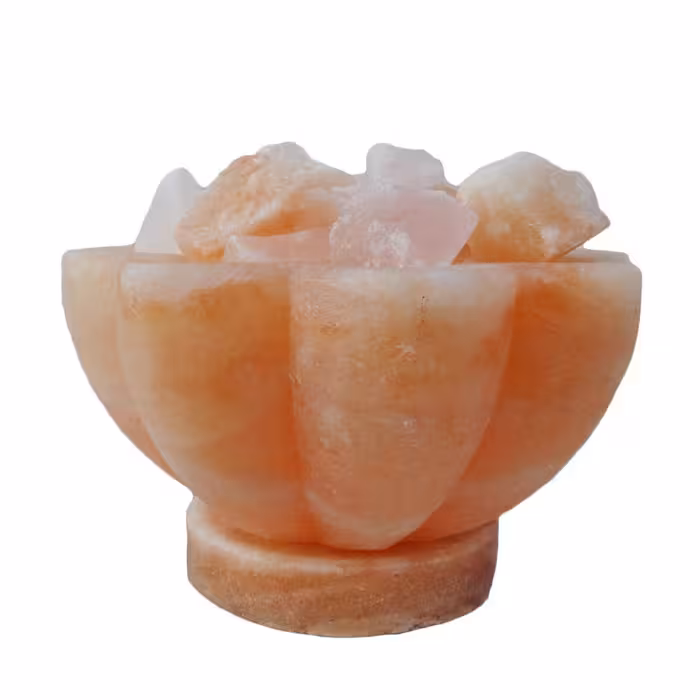 چراغ خواب سنگ نمک طرح ستاره کد 01