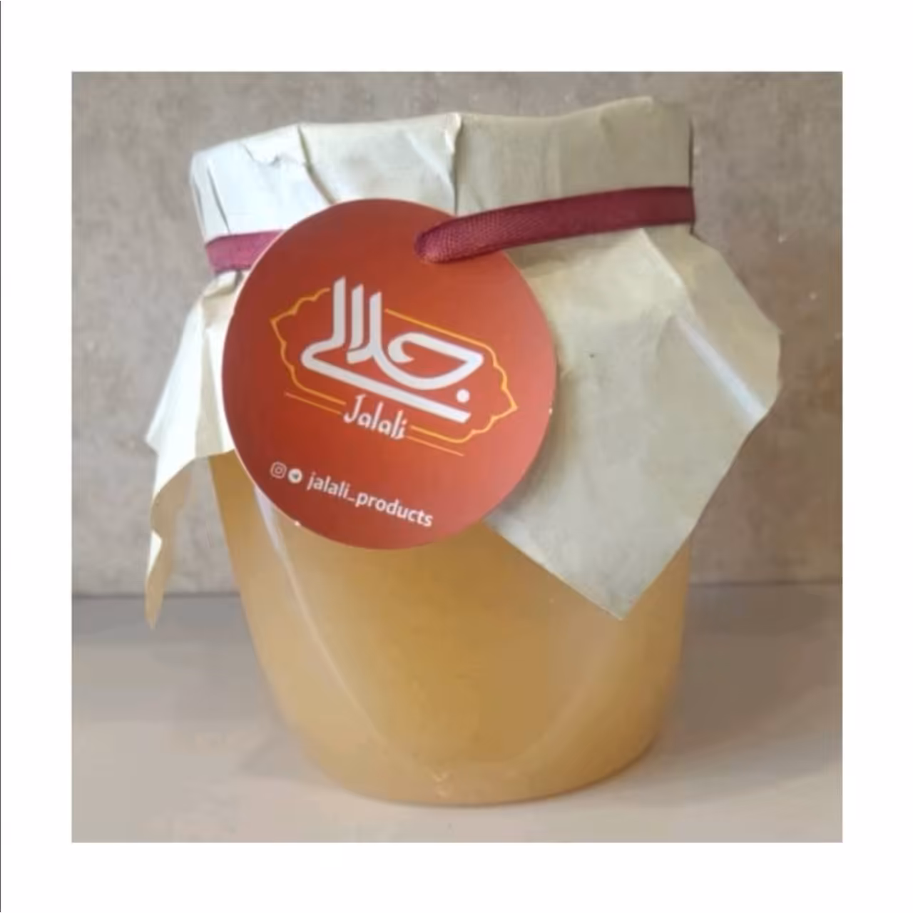 عسل خام و ارگانیک اسطوقدوس 1000 گرم آقای عطار