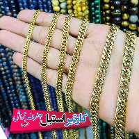 زنجیر کارتیر دوبل سایز 2.3طلایی 