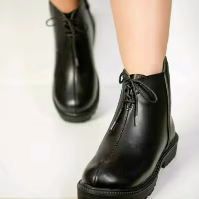 نیم بوت بغل زیپ