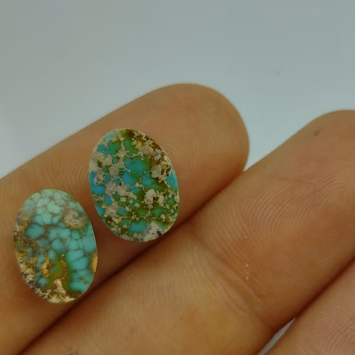 سنگ فیروزه ست نیشابور طبیعی سلین کالا کد 11733720