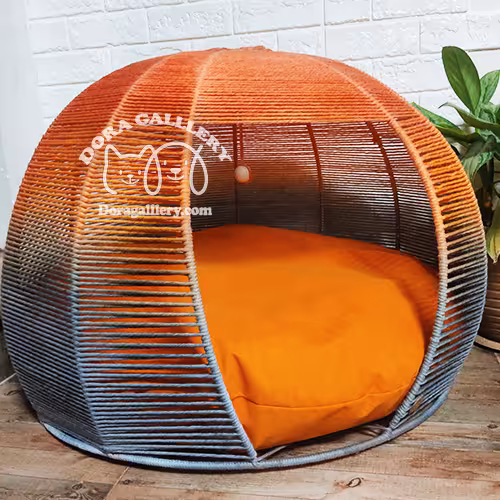 جای خواب سگ و گربه مدل غروب دنج