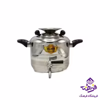 کتری استیل ایرانی 9شیردار الیکا . شقایق