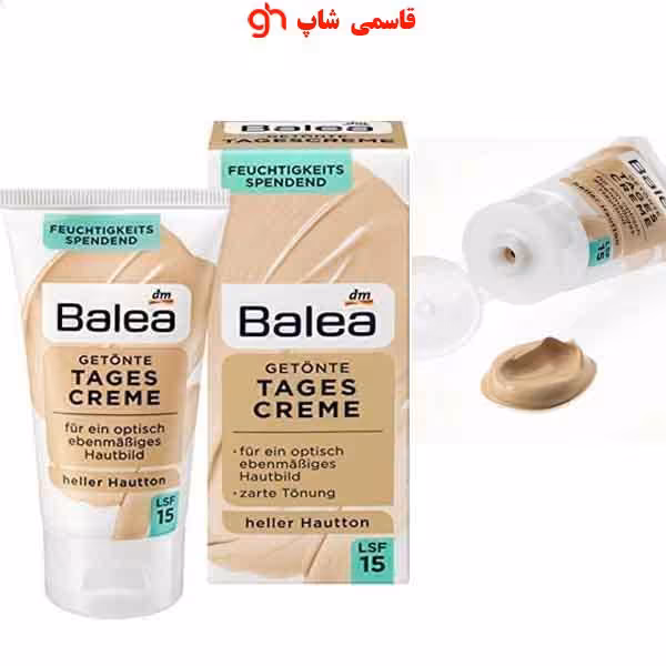کرم ضد آفتاب باله آ Balea مدل  ‏TAGES CREAM حجم 50 میلی لیتر   Balea TAGES UVA UVB SPF‏ 15