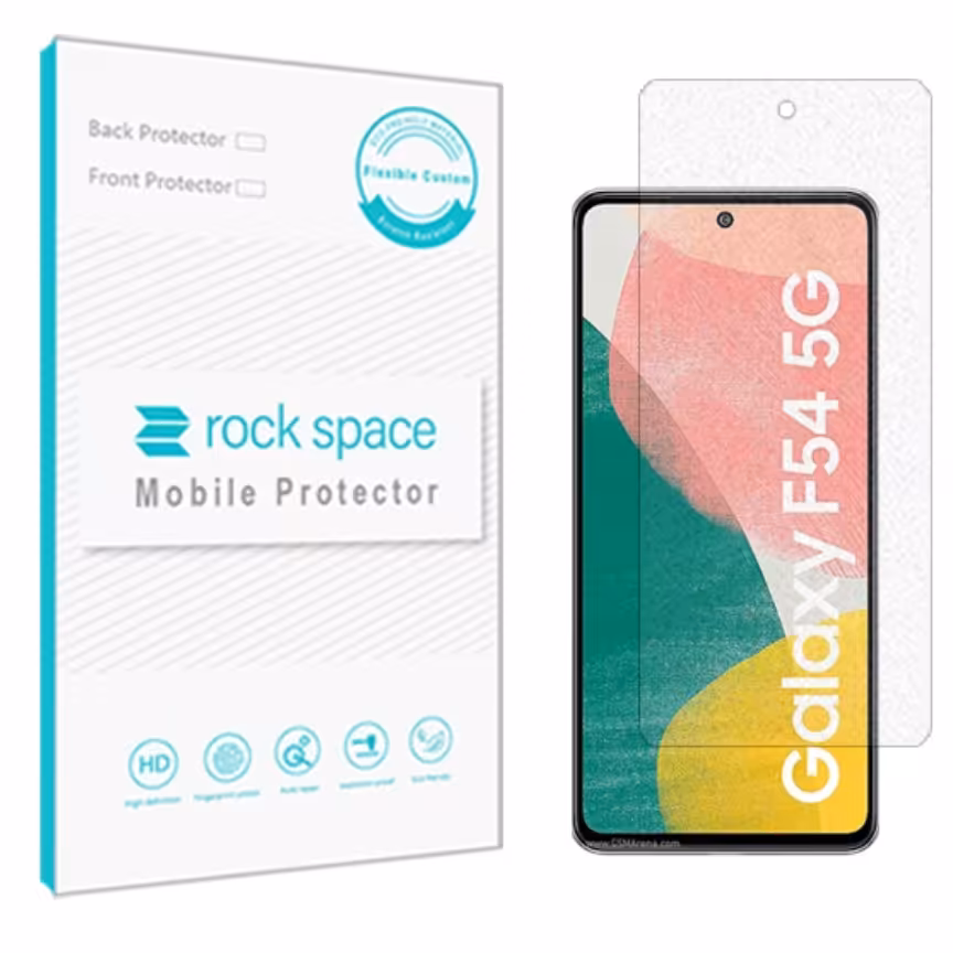گلس نانو گیمینگ مخصوص گوشی سامسونگ Galaxy F54 5G برند راک اسپیس 