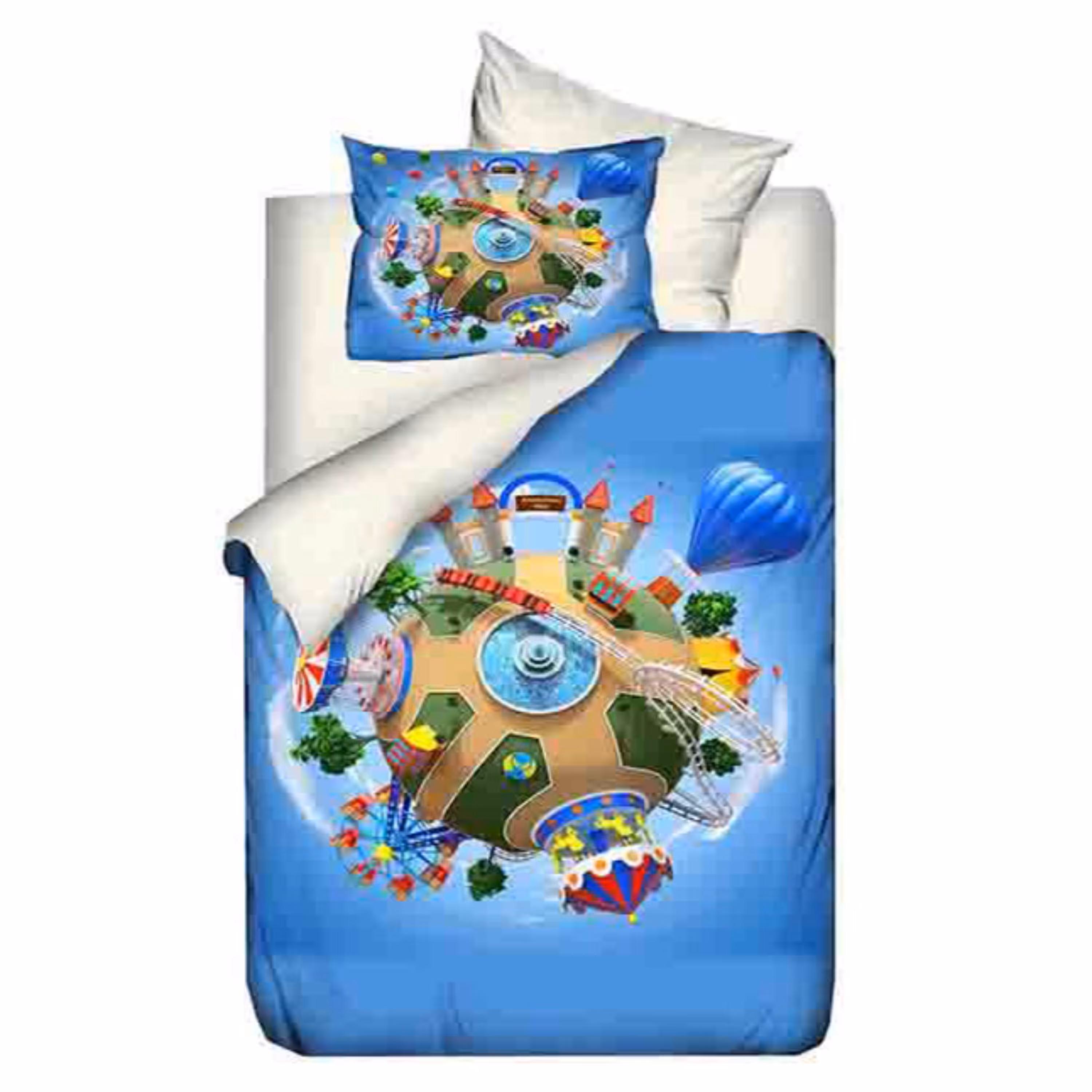 سرویس کاور لحاف نوزادی 4 تکه سه بعدی وارل طرح Fantasic کد 33015034010