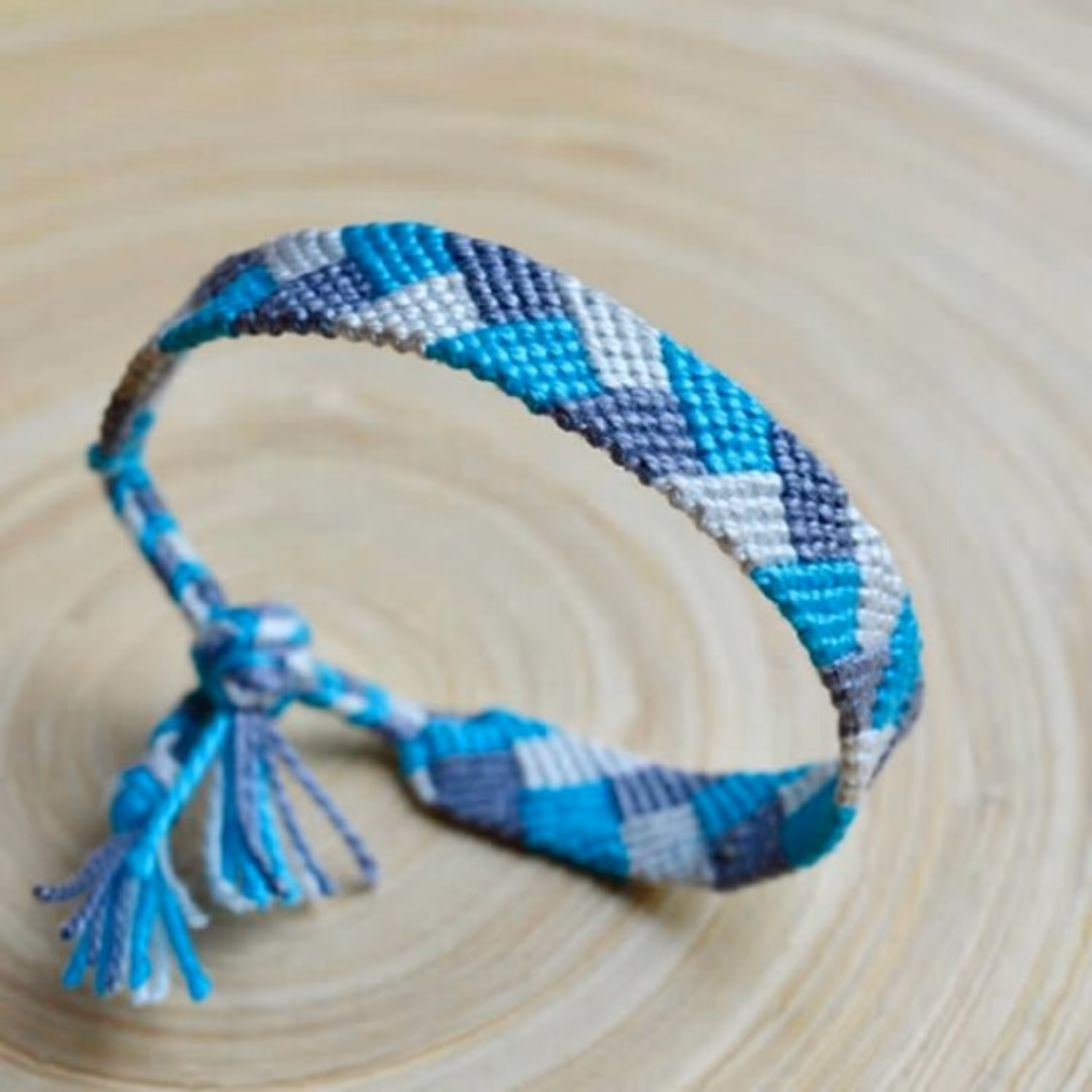 دستبند دوستی طرح کاشی شکسته سایز بزرگ کد 5