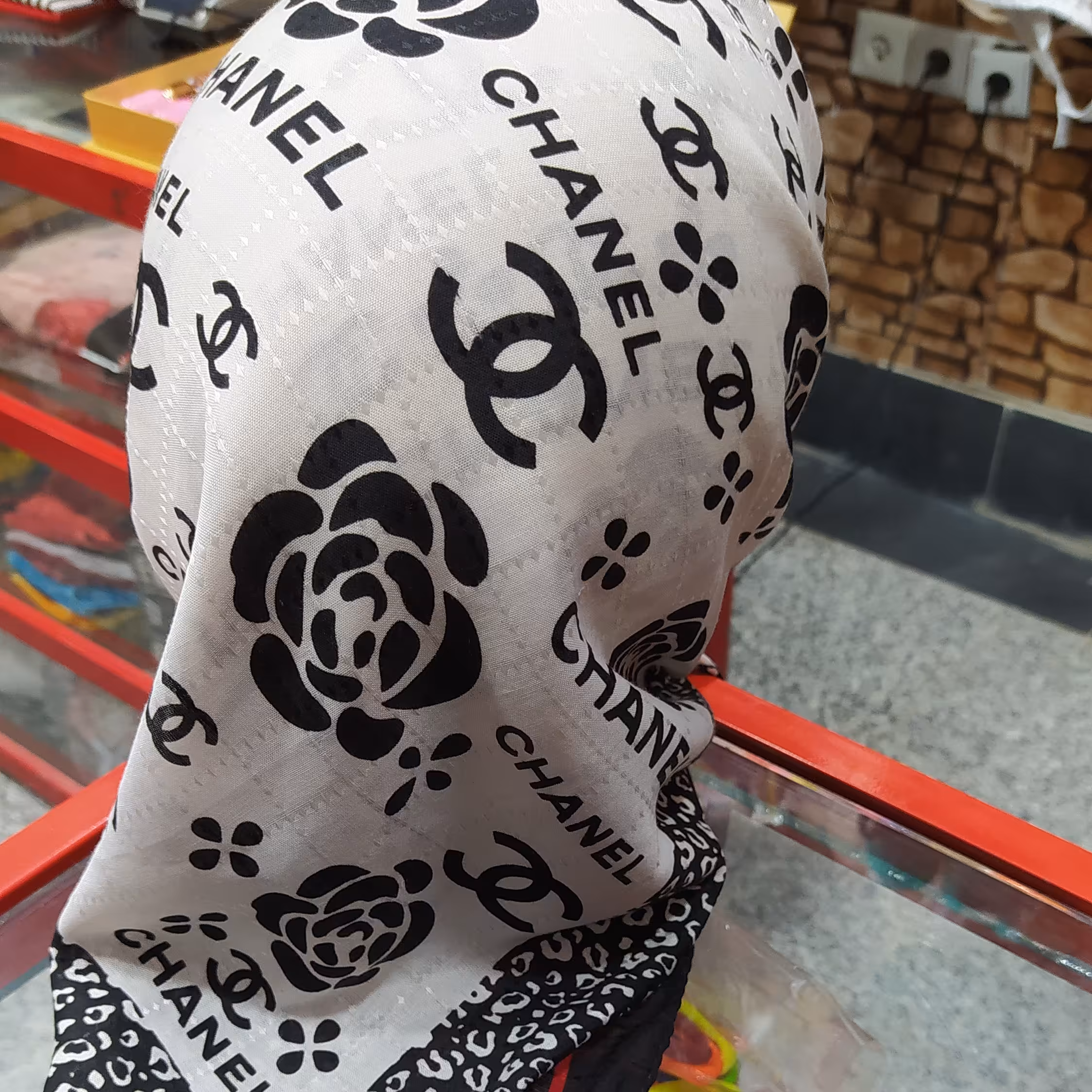 مینی اسکارف نخی
