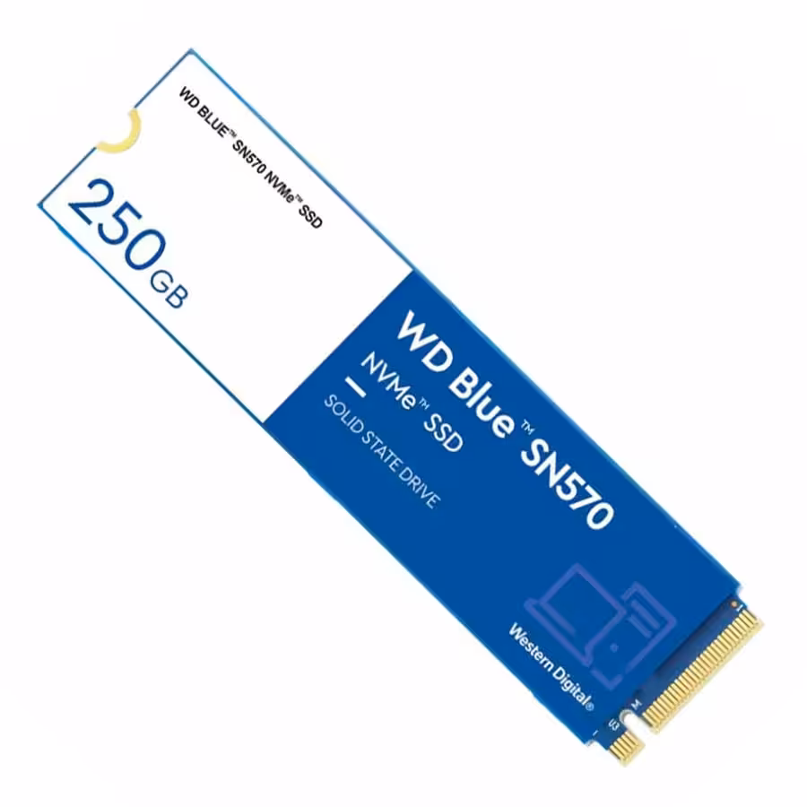 قیمت و خرید اس اس دی 250 گیگابایت وسترن دیجیتال مدل WD Blue SN570 NVMe | یاس ارتباط