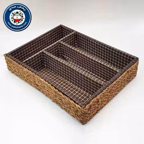 جا قاشقی حصیری 4 خانه