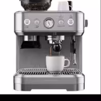 دستگاه اسپرسوساز سیلور کرست آسیاب دار 1770 وات کیفیت عالی silver cres