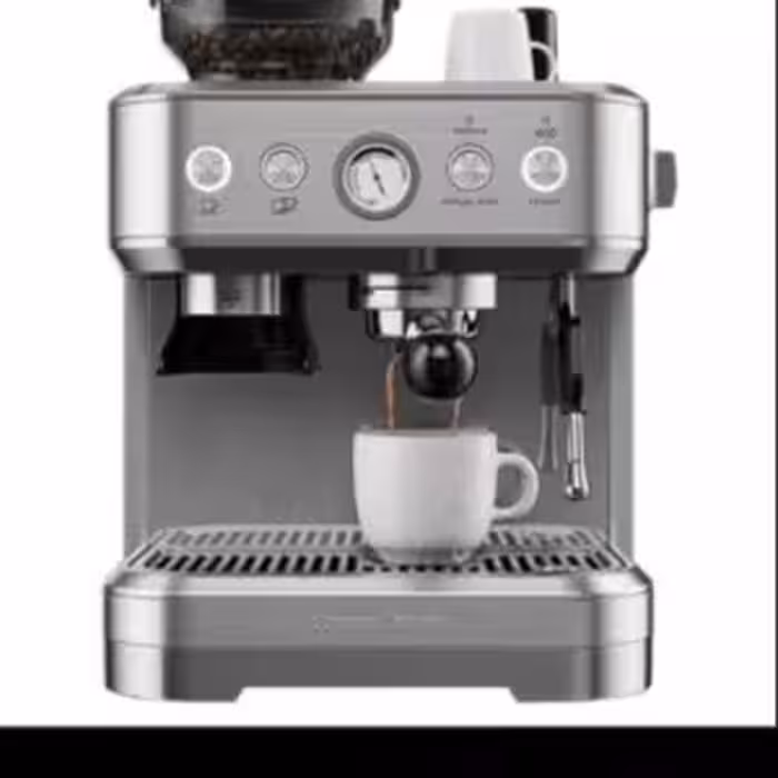 دستگاه اسپرسوساز سیلور کرست آسیاب دار 1770 وات کیفیت عالی silver cres