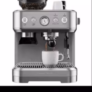 دستگاه اسپرسوساز سیلور کرست آسیاب دار 1770 وات کیفیت عالی silver cres