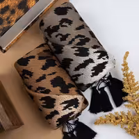 شال پلنگی پاییزه