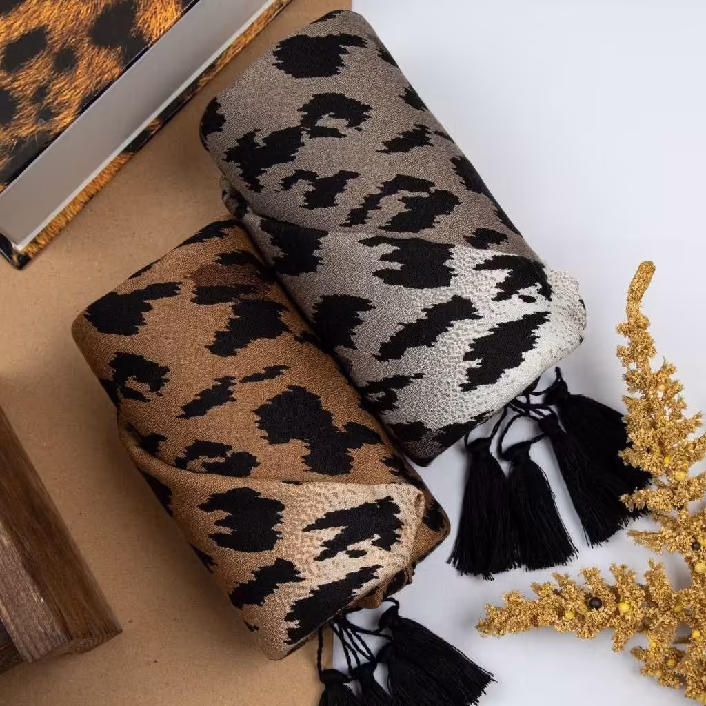 شال پلنگی پاییزه