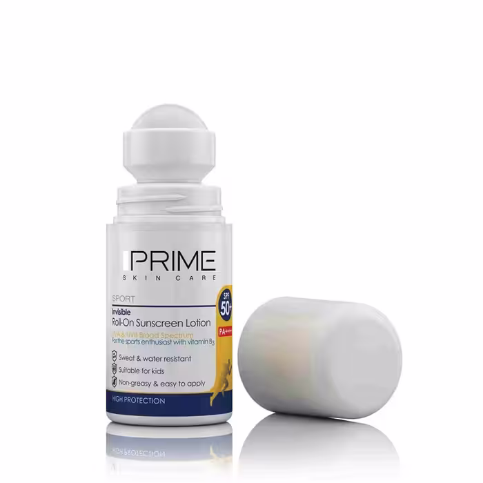 لوسیون ضد آفتاب رول-آن پرایم مدل بی رنگ حجم 50mL