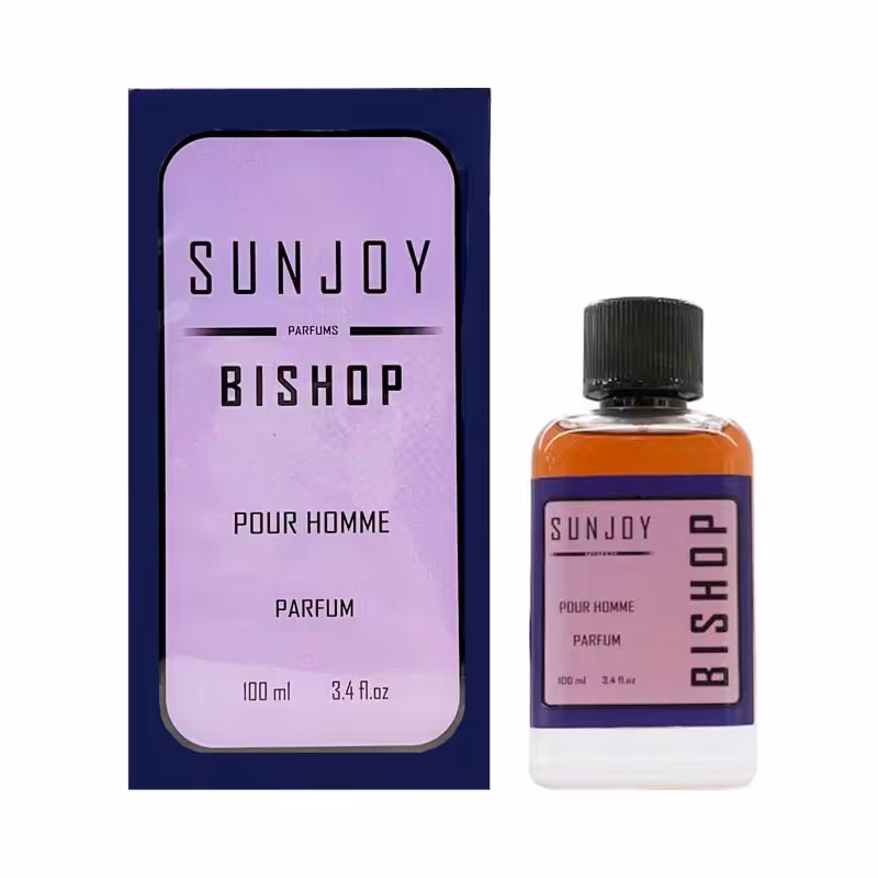 عطر مردانه | سان جوی | SUNJOY | مدل Bishop | حجم 100 میل