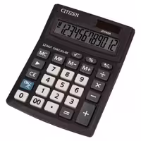 ماشین حساب برند سیتیزن مدل CMB1201-BK