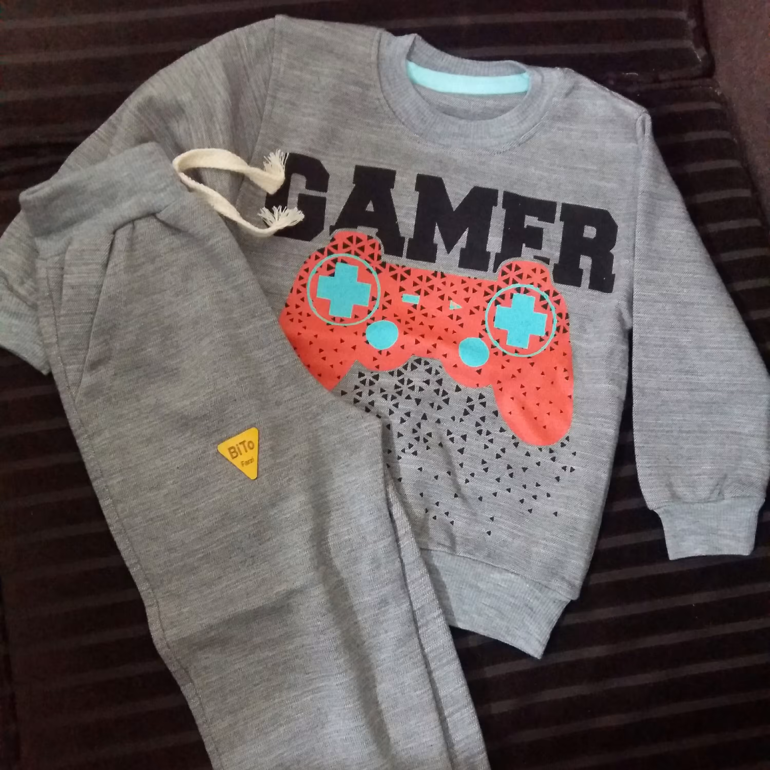 ست بلوز شلوار پسرانه سایز 45