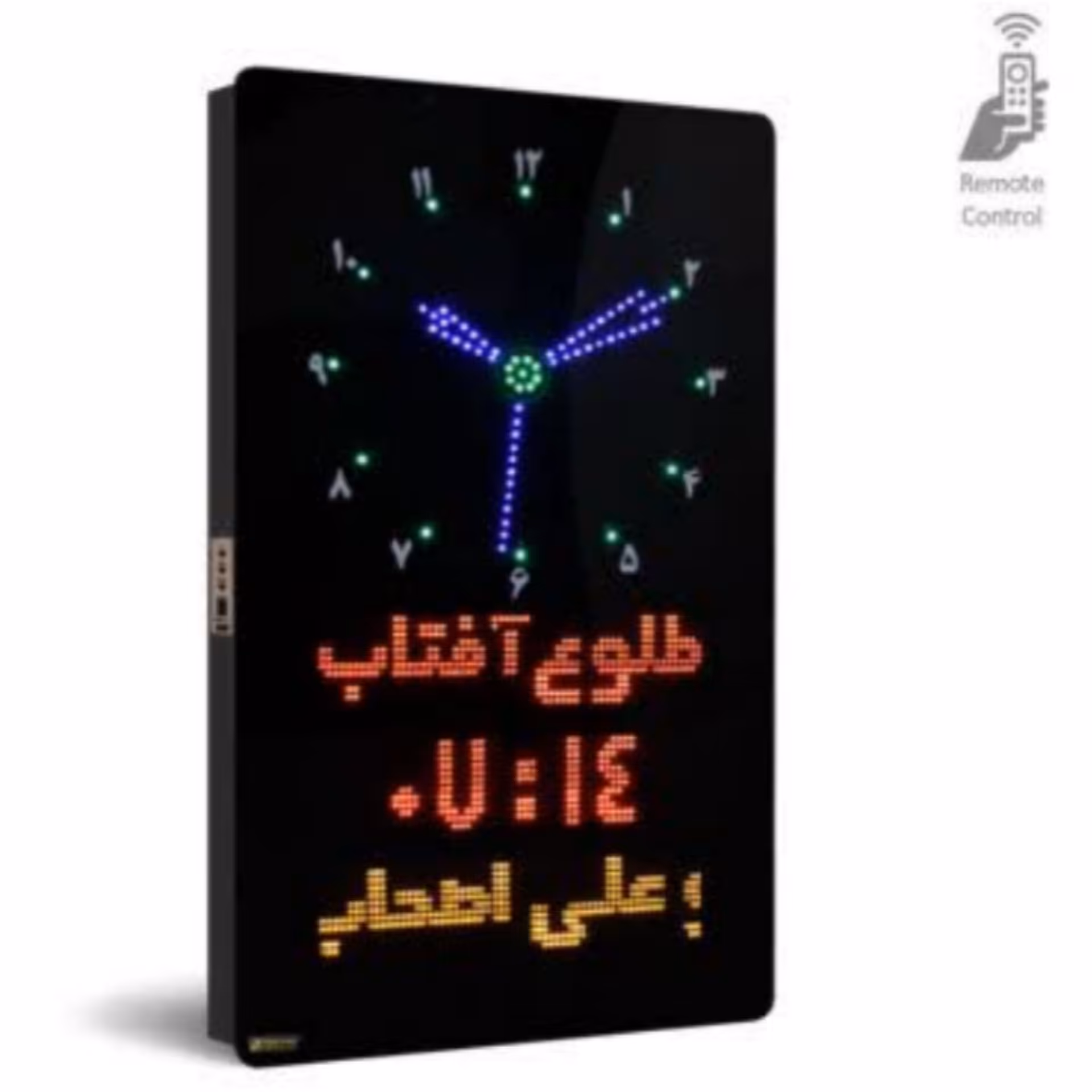ساعت دیجیتال تمام امکانات مناسب مسجد و اداره مدل SM3(پس کرایه)