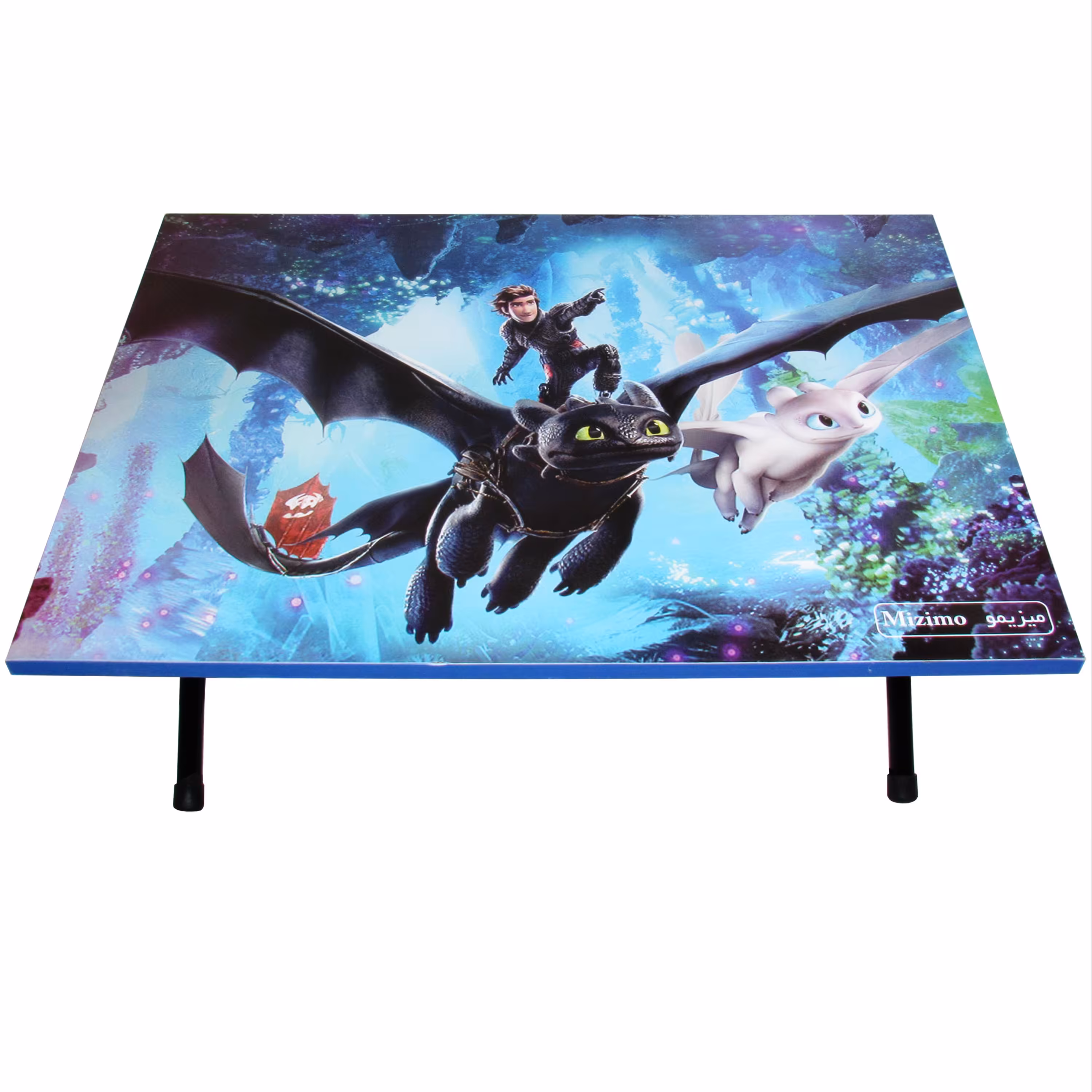 میز تحریر پایه کوتاه میزیمو طرح اژدها سواران کد 3201