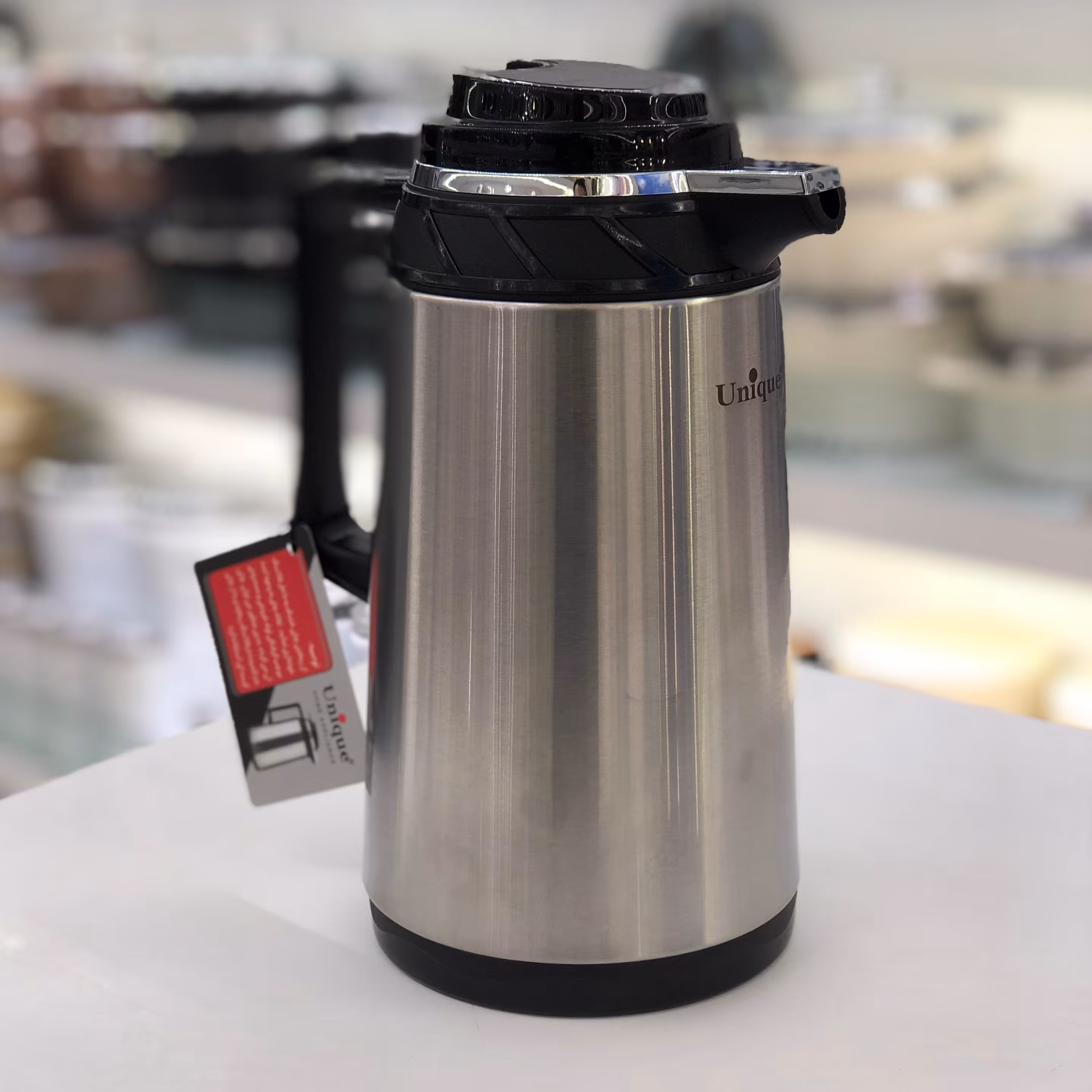 فلاسک چای 1 لیتر شیشه دار یونیک جدید UN-1890