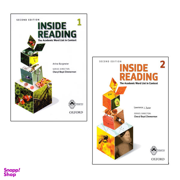 کتاب Inside Reading اثر Arline Burgmeier And Lawrence j Zwier انتشارات اشتیاق نور جلد 1 و 2