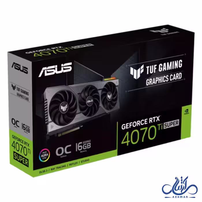 کارت گرافیک ایسوس مدل ASUS Dual RTX 4070 Ti Super TUF OC 16G