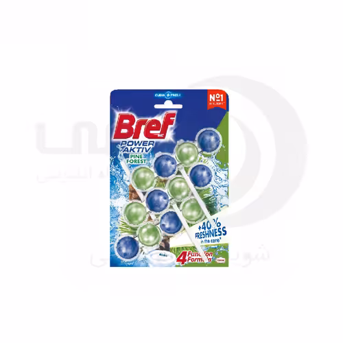 خوشبو کننده توالت فرنگی برف Bref توپی 12 عددی