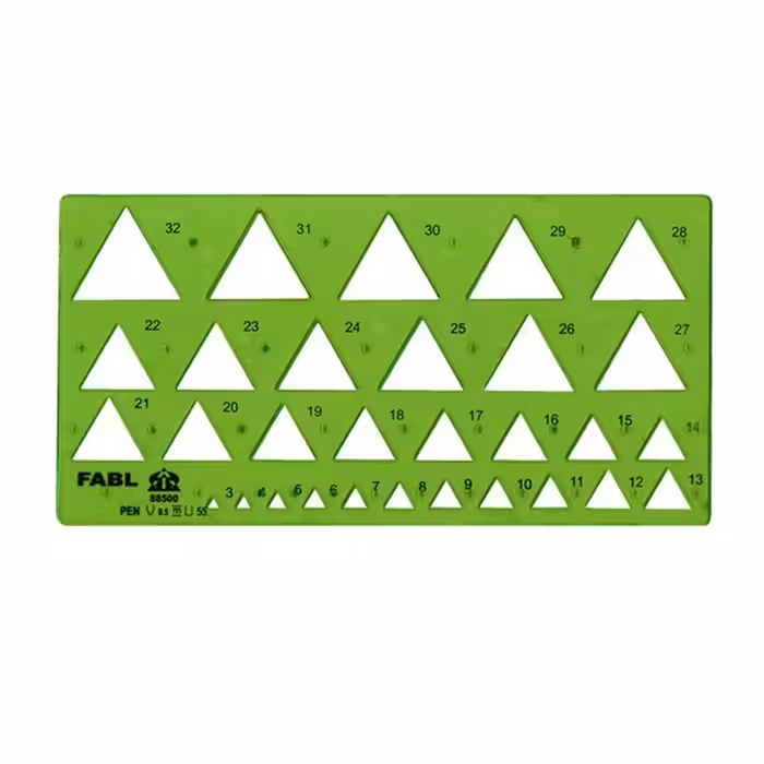 شابلون مثلث فابل کد FB415