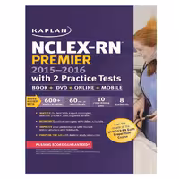 کتاب Kaplan NCLEX-RN Premier اثر Barbara Arnoldussen انتشارات Kaplan