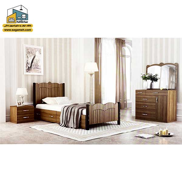 سرویس خواب یک نفره مدل کارولین کد BTS820